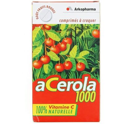 Arkopharma Arkovital Acerola 1000 Vitamina C - 30 Compresse Masticabili Arkopharma Arkovital Acerola 1000 Vitamina C - 30 Compresse Masticabili