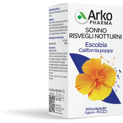Arkopharma Escolzia 45 Capsule - Relax e Benessere Arkopharma Escolzia 45 Capsule - Relax e Benessere