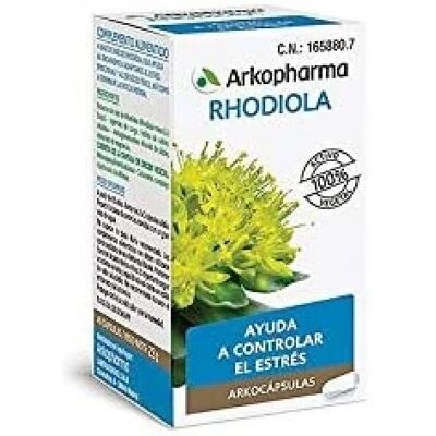 Cápsulas de Rhodiola Arkopharma - Suplemento contra o estresse Cápsulas de Rhodiola Arkopharma - Suplemento contra o estresse