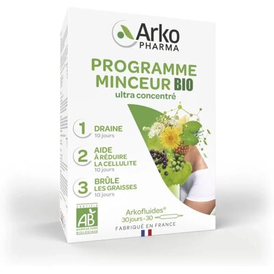 Arkopharma Arkofluides Slimming Programm BIO - 30x10 ml Arkopharma Arkofluides Slimming Programm BIO - 30x10 ml