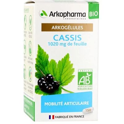 Arkopharma Arkogélules Cassis Bio - 150 Gélules - Complément alimentaire - Publicité Arkopharma Arkogélules Cassis Bio - 150 Gélules - Complément alimentaire - Publicité