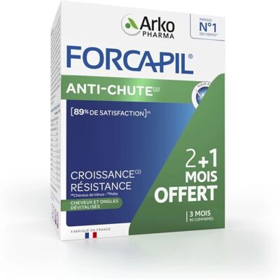 Forcapil Complément pour la Croissance et la Résistance des Cheveux - Publicité Forcapil Complément pour la Croissance et la Résistance des Cheveux - Publicité