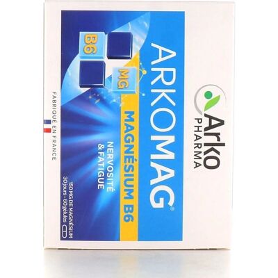 Arkopharma Arkomag Magnesium B6 - Nahrungsergänzung Arkopharma Arkomag Magnesium B6 - Nahrungsergänzung