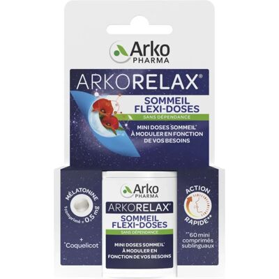 Arkopharma Arkorelax Schlaf Flexi-Dosen - Nahrungsergänzungsmittel Arkopharma Arkorelax Schlaf Flexi-Dosen - Nahrungsergänzungsmittel