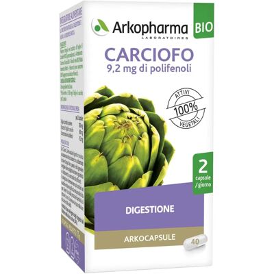 Arkopharma Carciofo Bio Integratore - 40 Capsule Arkopharma Carciofo Bio Integratore - 40 Capsule