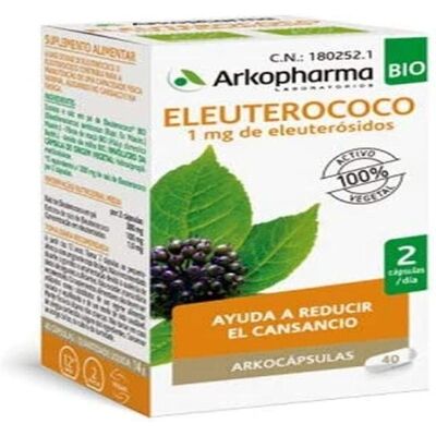 Arkofarm Srl Capsule di Eleuterococco Bio - Energia & Benessere Arkofarm Srl Capsule di Eleuterococco Bio - Energia & Benessere