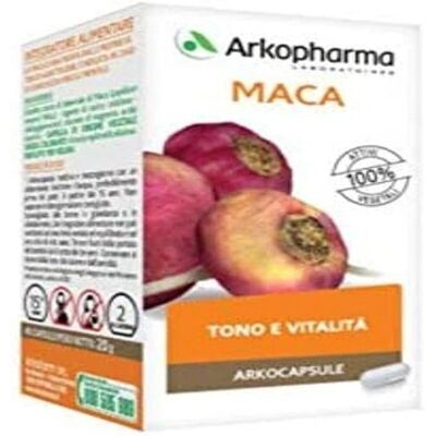 Arkopharma Maca Bio 40 Capsule - Integratore alimentare con estratto di maca biologica Arkopharma Maca Bio 40 Capsule - Integratore alimentare con estratto di maca biologica