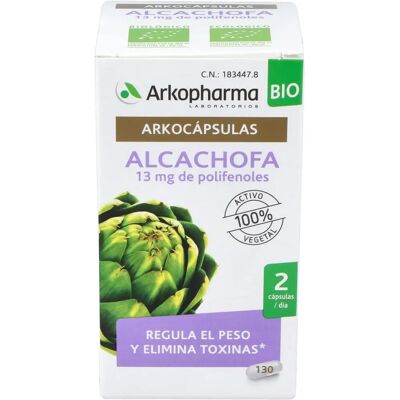 Arkopharma Arkocapsules Artischocke Bio 130 Kapseln - Nahrungsergänzungsmittel Arkopharma Arkocapsules Artischocke Bio 130 Kapseln - Nahrungsergänzungsmittel