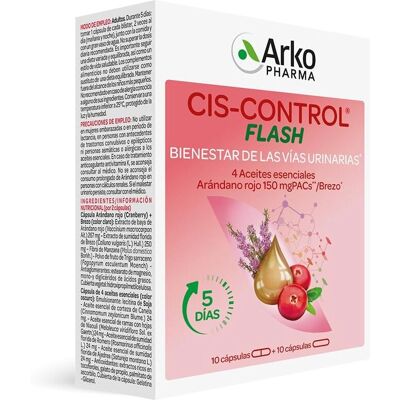 Arkopharma Cis-Control Cranberola Flash - Suplemento Alimentar Arkopharma Cis-Control Cranberola Flash - Suplemento Alimentar