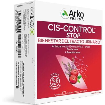 Arkopharma Cis-Control Stop Mirtilo Erica D-Mannose Suplemento Arkopharma Cis-Control Stop Mirtilo Erica D-Mannose Suplemento