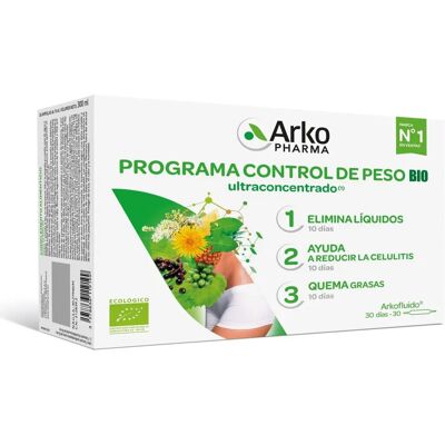 Arkopharma Arkofluido Gewichtsregulierungsprogramm - Nahrungsergänzungsmittel Arkopharma Arkofluido Gewichtsregulierungsprogramm - Nahrungsergänzungsmittel