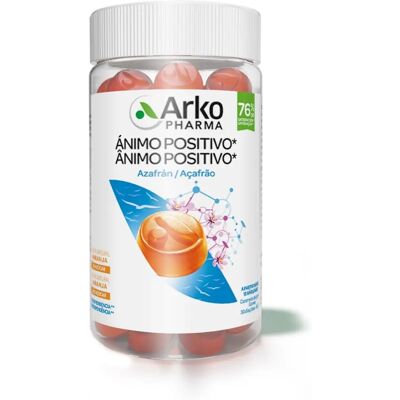 Arkopharma Arkogummies Positive Mood Saffron 60 Gummies Arkopharma Arkogummies Positive Mood Saffron 60 Gummies