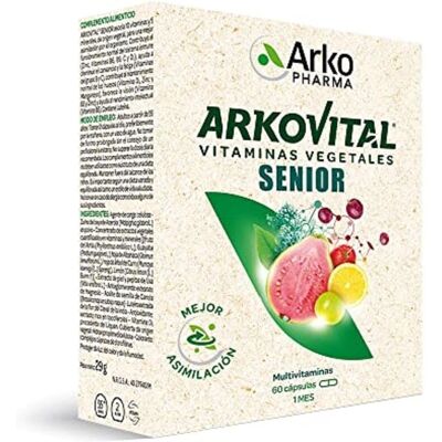 Arkopharma Arkovital Gemüsevitamine Senior - Vitamine & Mineralien Arkopharma Arkovital Gemüsevitamine Senior - Vitamine & Mineralien