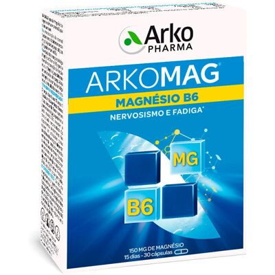 Arkopharma Arkomag Magnésio B6 30 cápsulas - Suplemento alimentar Arkopharma Arkomag Magnésio B6 30 cápsulas - Suplemento alimentar