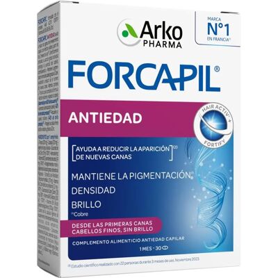 Arkopharma Forcapil Age Protect - Suplemento capilar - Reduz sinais de envelhecimento Arkopharma Forcapil Age Protect - Suplemento capilar - Reduz sinais de envelhecimento