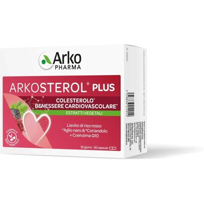 Arkopharma Arkosterol Plus - Integratore per il controllo del colesterolo Arkopharma Arkosterol Plus - Integratore per il controllo del colesterolo