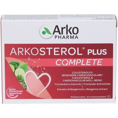 Arkofarm Arkosterol Plus Complete - Supporta Cuore e Colesterolo Arkofarm Arkosterol Plus Complete - Supporta Cuore e Colesterolo