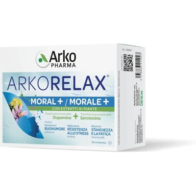 Arkorelax Moral+ Integratore - Stress e umore Arkorelax Moral+ Integratore - Stress e umore