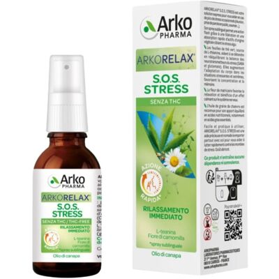 Arkopharma Arkorelax Spray Antistress - Integratore Alimentare Arkopharma Arkorelax Spray Antistress - Integratore Alimentare