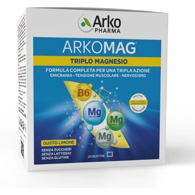 ARKOFARM ARKO ARKOMAG TRIPLO MAGNESIO - Integratore Alimentare ARKOFARM ARKO ARKOMAG TRIPLO MAGNESIO - Integratore Alimentare