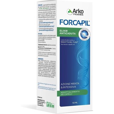 Arkofarm Srl Arko Pharma Forcapil Elixir Anticaduta - Siero anticaduta - 50ml Arkofarm Srl Arko Pharma Forcapil Elixir Anticaduta - Siero anticaduta - 50ml