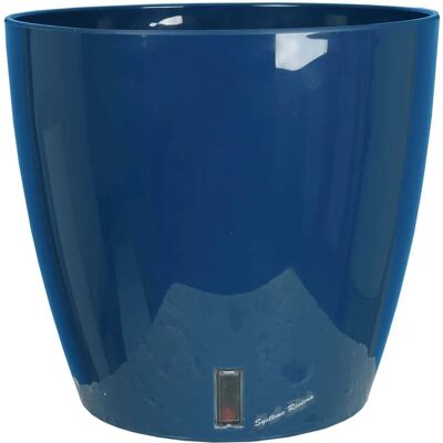Pot de fleurs en plastique bleu Riss 35 cm - Pot - Publicité Pot de fleurs en plastique bleu Riss 35 cm - Pot - Publicité