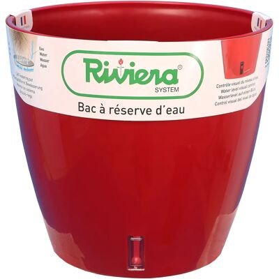 Riviera Selbstbewässernder Blumentopf mit Wasserreserve - 36x33cm Riviera Selbstbewässernder Blumentopf mit Wasserreserve - 36x33cm