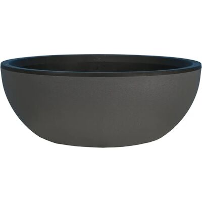 Pot de fleurs Riviera Granite Ø 40 cm Gris - Jardin - Publicité Pot de fleurs Riviera Granite Ø 40 cm Gris - Jardin - Publicité