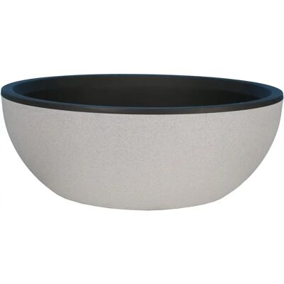 Pot de fleurs Riviera Granite Gris clair - Jardin - Publicité Pot de fleurs Riviera Granite Gris clair - Jardin - Publicité