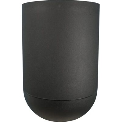 Pot de Fleur Riss Noir - 50cm Circulaire Plastique - Publicité Pot de Fleur Riss Noir - 50cm Circulaire Plastique - Publicité