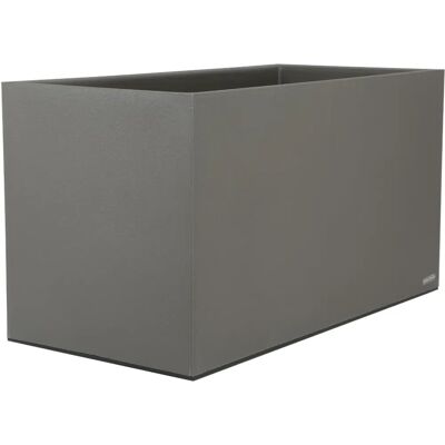 Macetero Rectangular Gris Riviera - 80 x 40 cm - Granito Macetero Rectangular Gris Riviera - 80 x 40 cm - Granito