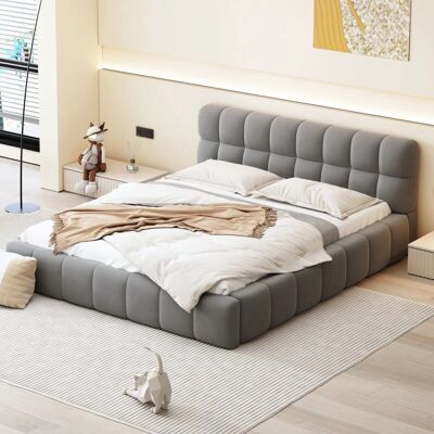 REDOM - Letto imbottito 140 x 190 cm - 140 x 190 cm - Cama para niños - Bed REDOM - Letto imbottito 140 x 190 cm - 140 x 190 cm - Cama para niños - Bed