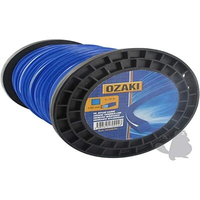GREENSTAR 3810 Nastro in nylon Quadrato - Nastro in nylon, forma quadrata, 4,0 mm di larghezza, 120 m di lunghezza GREENSTAR 3810 Nastro in nylon Quadrato - Nastro in nylon, forma quadrata, 4,0 mm di larghezza, 120 m di lunghezza