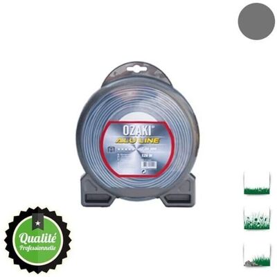 OZAKI - ALU LINE - Ø3,5mm - 41 m - Line trimmer line OZAKI - ALU LINE - Ø3,5mm - 41 m - Line trimmer line