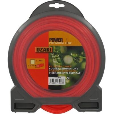OZAKI Premium Line - 3,3 mm - 18 m - quadratisches Trimmerfaden OZAKI Premium Line - 3,3 mm - 18 m - quadratisches Trimmerfaden