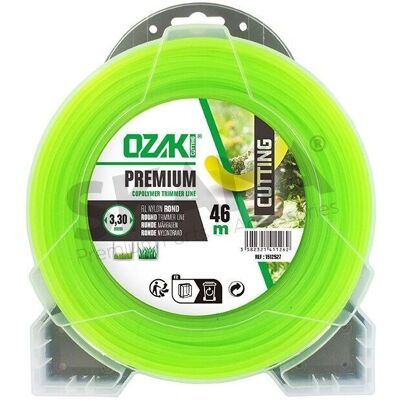 OZAKI - Premium Line - Ø 3.3 mm - 46 m - Filo per decespugliatore OZAKI - Premium Line - Ø 3.3 mm - 46 m - Filo per decespugliatore