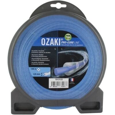 OZAKI PRO-CORE LINE - 2.0 mm - 126 m - Blu - filo decespugliatore OZAKI PRO-CORE LINE - 2.0 mm - 126 m - Blu - filo decespugliatore