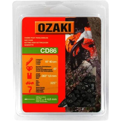 OZAKI - OZAKI - .325 pitch - Chainsaw chain - Publicité OZAKI - OZAKI - .325 pitch - Chainsaw chain - Publicité