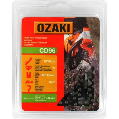 OZAKI Łańcuch 76 Elementów napędu - Łańcuch do piły OZAKI Łańcuch 76 Elementów napędu - Łańcuch do piły