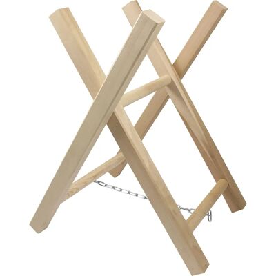 GREENSTAR 10829 Chevalet à bûche en bois - Bois, Pliable, 63cm - Publicité GREENSTAR 10829 Chevalet à bûche en bois - Bois, Pliable, 63cm - Publicité