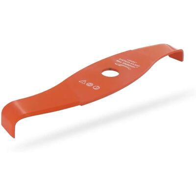 NEMURA Lame courbe orange à 2 dents - Lame de tondeuse - Publicité NEMURA Lame courbe orange à 2 dents - Lame de tondeuse - Publicité
