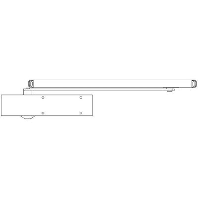 Sevax Chiudiporta Bianco - F2 a 4 - Compatibile con PMR Sevax Chiudiporta Bianco - F2 a 4 - Compatibile con PMR