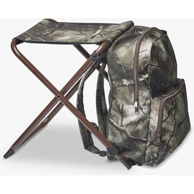 Solognac Treemetic Mochila Asiento - Camuflaje, Plegable, 25L - Caza Solognac Treemetic Mochila Asiento - Camuflaje, Plegable, 25L - Caza