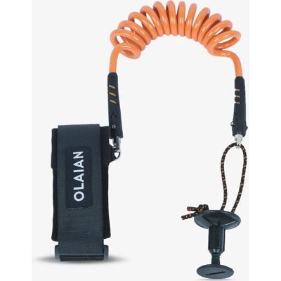 Correa de bodyboard Olaian 500 Naranja - Correa para bodyboard Correa de bodyboard Olaian 500 Naranja - Correa para bodyboard