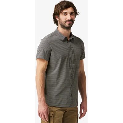 Forclaz Reise 500 Stretch Grau - Trekking Shirt Forclaz Reise 500 Stretch Grau - Trekking Shirt