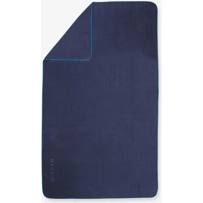 Nabaiji Mikrofaserhandtuch XL - Schnelltrocknend, Dunkelblau Nabaiji Mikrofaserhandtuch XL - Schnelltrocknend, Dunkelblau
