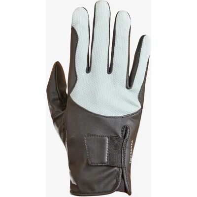 Guantes de equitación para niños Fouganza - Negro/Verde - Guantes de caballo para niños Guantes de equitación para niños Fouganza - Negro/Verde - Guantes de caballo para niños