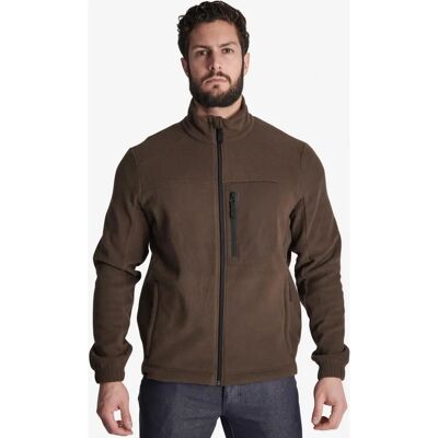 Solognac Modelo 500 Forro Polar Reciclado Marrón - Forro Polar Solognac Modelo 500 Forro Polar Reciclado Marrón - Forro Polar
