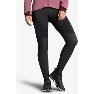 Pantalones largos de ciclismo de montaña de invierno para mujer - Negro Pantalones largos de ciclismo de montaña de invierno para mujer - Negro
