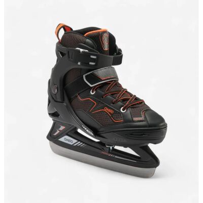 Patines Sobre Hielo Oxelo Kids Fit 100 - Negro/naranja - Patines Patines Sobre Hielo Oxelo Kids Fit 100 - Negro/naranja - Patines